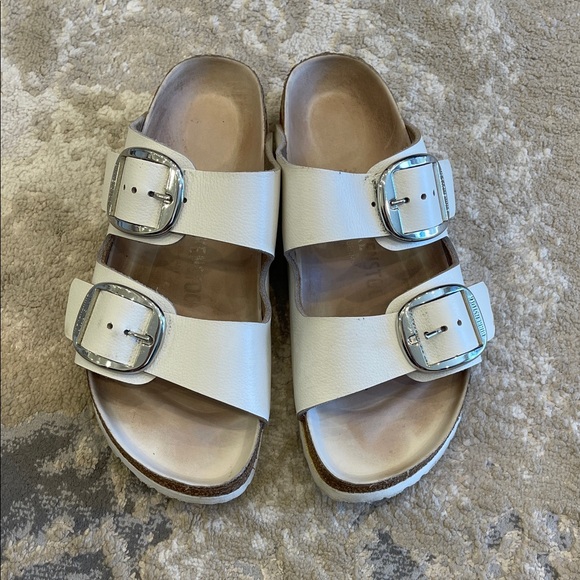 BIRKENSTOCK  ARIZONA BIG BUCKLE LEATHER Size 39 - Picture 2 of 10
